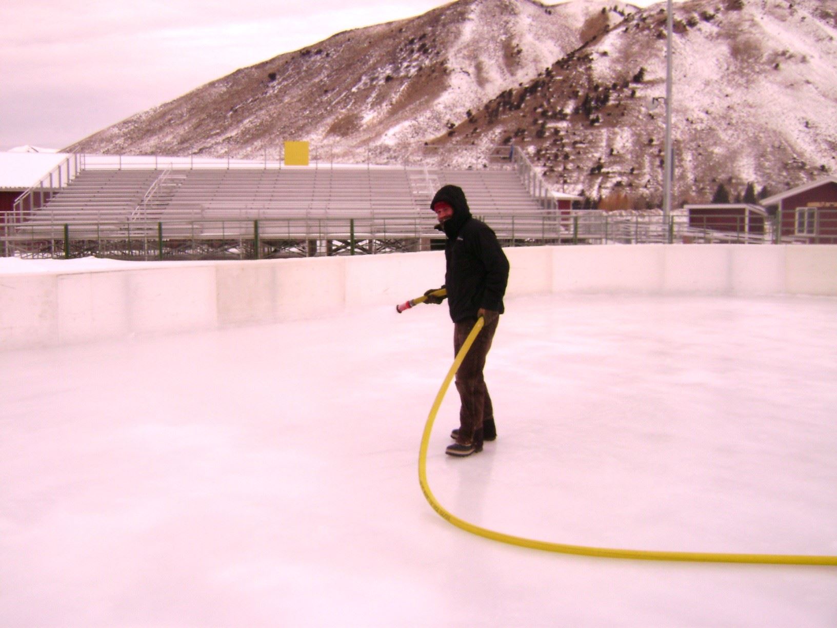 Ice Rink Ice Building