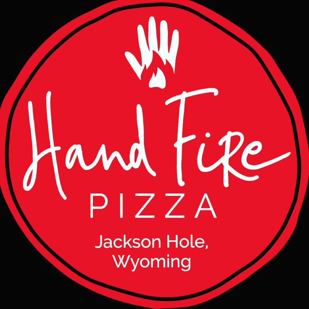 hand fire pizza logo